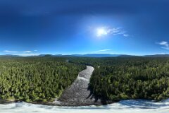 Dawson falls Panorama